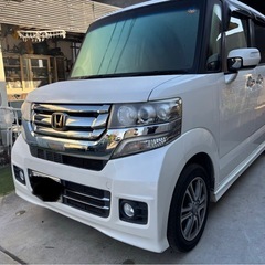 N-BOXカスタム車検付2オーナーの画像