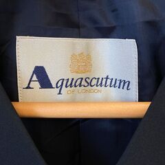 A-899【リユースのサカイ野々市店】Aquascutum コート メンズ ブラックの画像