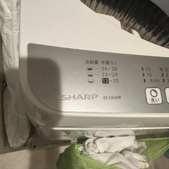ES-GE60R シャープ sharp 洗濯機の画像