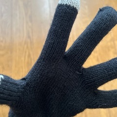 ニット帽子＆手袋の画像