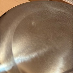 未使用！両手鍋  ガラス蓋付きの画像