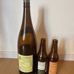 🍶焼酎　三岳とクラフトビール空き瓶の画像