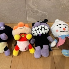 アンパンマン　ぬいぐるみセットの画像