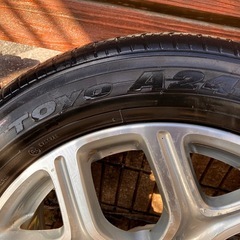 アウトランダーPHEV純正アルミホイールセットの画像