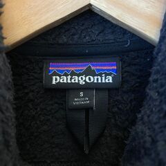A-901【リユースのサカイ野々市店】Patagonia パタゴニア フリースジャケット ボア ブラック メンズ Sサイズの画像