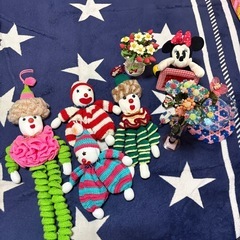 手作り人形や雑貨の画像