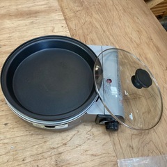 カセットコンロ付きグリルパンの画像