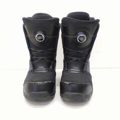 店頭引き渡し 中古 kissmark スノーブーツ KM ジェネラス 27cm ブラック ダイヤル式の画像