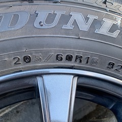 【スタッドレス】DUNLOP WINTERMAXX 205/60R16の画像