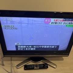 AQUOS ブルーレイ再生機能搭載液晶テレビ 動作確認済
の画像