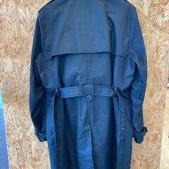 A-903【リユースのサカイ野々市店】COACH コーチ トレンチコート メンズ ブラック Ｍサイズの画像