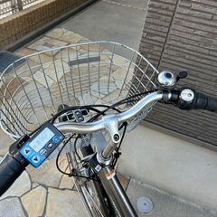 🌈長生バッテリーほぼ新品！12Ah💗ヤマハ　YAMAHA　電動自転車　電動アシスト自転車　中古　27インチの画像