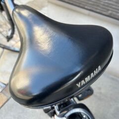 🌈長生バッテリーほぼ新品！12Ah💗ヤマハ　YAMAHA　電動自転車　電動アシスト自転車　中古　27インチの画像