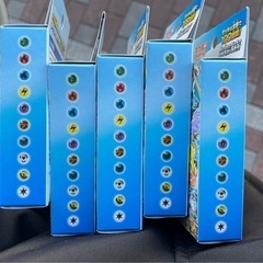 ポケモン　カード　デッキ　　5箱　本日難波の画像