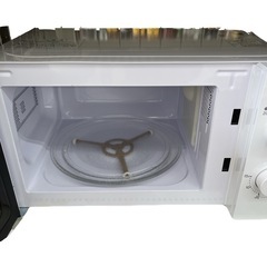 【ドリーム池田店】◎ジモティ割対象品◎ユアサ　ターンテーブル式電子レンジ　PTY-R7016C 2023年製【99680000038853】の画像