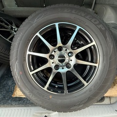 215/65R15 ほぼ新品！ホイール美品　サマータイヤ　ホイール付き4本セットの画像