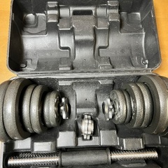 引越しのため処分。可変式ダンベル。ドタキャンされたので再投稿の画像