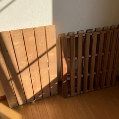 差し上げます！すのこ6枚の画像