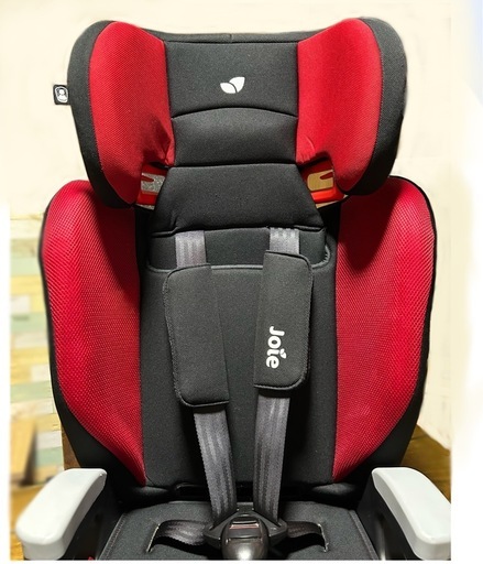 joie チャイルドシート　ジュニアシート　エレベート　レッド　完備品 Joie ジョイー チャイルドシート エレベートelevate ジュニアシート