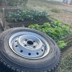 取引中^_^ダイハツ　ハイゼットバン　スタッドレスの画像