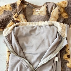【美品 着用回数少】80 ベビー服 くま うさぎ セット かわいい 赤ちゃん プレゼント アニマル コスプレ なりきり ふわふわ 柔らかい着心地 サイズの画像