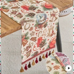 クリスマス　テーブルランナーの画像