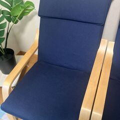 IKEA POANG アームチェア, バーチ材の画像