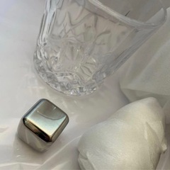 【新品未使用】ペア ロックグラス フローズンメタル付の画像