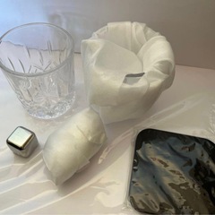 【新品未使用】ペア ロックグラス フローズンメタル付の画像