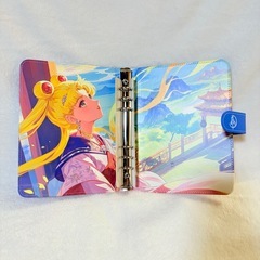 ④A5 バインダー シール帳 手帳 カードケースの画像