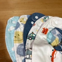 よだれかけ　スタイ　5枚組の画像