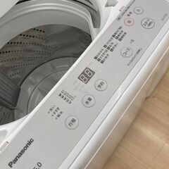 A-905【リユースのサカイ野々市店】ジモティ来店特価‼ Panasonic パナソニック 洗濯機 NA-Ｆ5B1 2022年 動作チェック＆クリーニング済みの画像