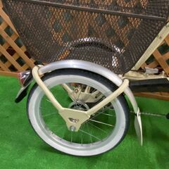 【電動アシスト三輪自転車】YAMAHA ヤマハ  PASワゴン PA16W  2019年【中古バッテリーは寿命不明の為保証対象外です】【引取限定・現状渡し】三重県の画像