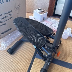 足腰運動用左右踏み込み健康器具＊デジタル表示付き健康器具の画像