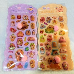 ①カピバラ🍑シールの画像