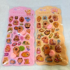 ①カピバラ🍑シールの画像