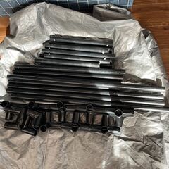 【★引き取り限定】 アイリスオーヤマ IRIS OHYAMA タイヤラック 約71 x 45 x 144 cm カバー付 大型ミニバン・SUＶ用の画像