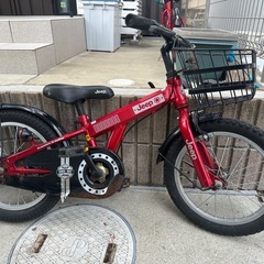 16インチ自転車の画像