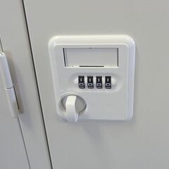 T-070 新品展示品 ALPS ダイヤル式 2人用ロッカー W608xD515xH1790mmの画像