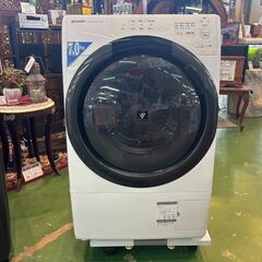 【愛品館八千代店】SHARP　シャープ　2022年製　7.0/3.5㎏ドラム式洗濯乾燥機　ES-S7G-WLの画像