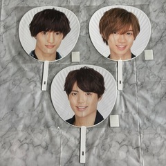 【新品未使用】TravisJapan トラジャ Jr. うちわ 団扇の画像