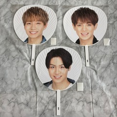 【新品未使用】TravisJapan トラジャ Jr. うちわ 団扇の画像