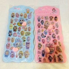 ④ラブブ🍑シールの画像