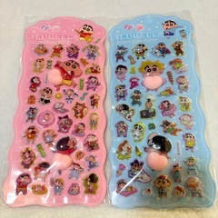 ⑤しんちゃん🍑シールの画像