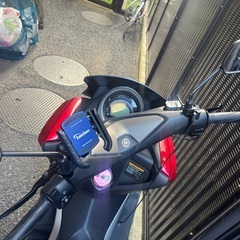 NMAX125 本体　赤 トップケース付きの画像