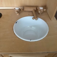 木のおもちゃ　WOODYPUDDY おままごとキッチン&セットの画像