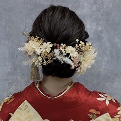 髪飾り 成人式 振袖の画像