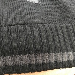 Lサイズ　セシール　メンズ　カーディガン　黒の画像