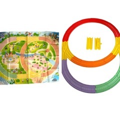 それいけ！アンパンマン アンパンマンタウン SLマンと虹のレールウェイセットの画像