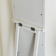 【決まりました】白枠の姿鏡の画像